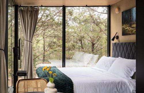 Lakeside ÖÖD Mirror Cabin #2- Austin Nature Stay - Foto 6