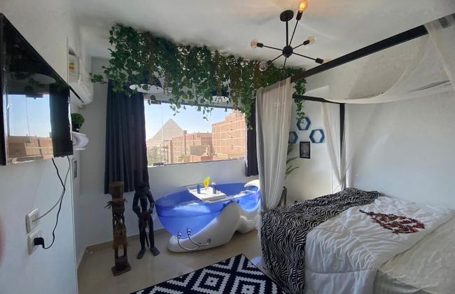 Pharaoh pyramids view - Foto 52