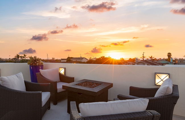 Sunset Serenity by Avantstay Rooftop w Hot Tub Fire Pit 3 Blocks to Beach - Foto 34