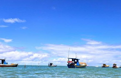 MSFlats Paripueira praia varanda c rede cozinha Wifi Ar split - Foto 61