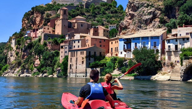 Tour en kayak por el río Ebro hacia Miravet - Foto 5, Kayak en el rio Ebro