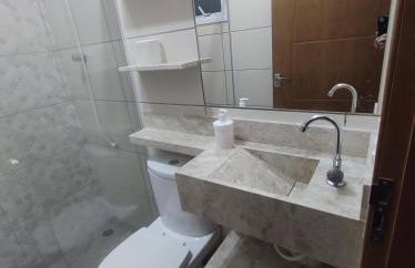 Apartamento completo com wi-fi e piscina - Foto 26