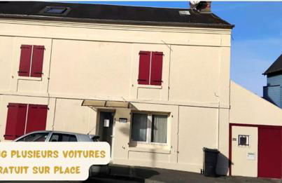 Maison familiale Terrasse Jacuzzi Parking sur place près d'Honfleur - Photo 13