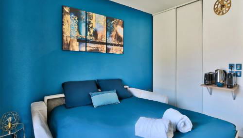 "Lumières",centre-ville, fonctionnel, cosy, au calme, avec espace de travail, faculté Lyon 3 - Photo 2