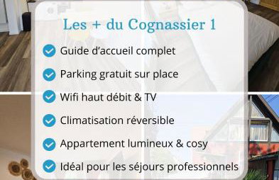 Les Cognassiers - Studio Cosy & Equipé - Parking Gratuit - Professionnels & Familles - Foto 74