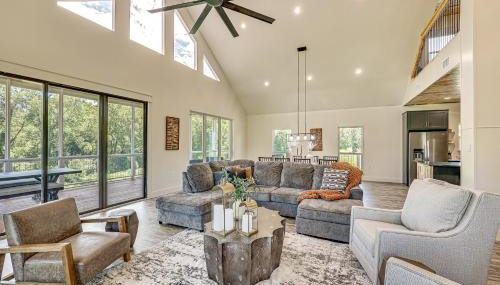 Riverfront Murfreesboro Cabin with Fire Pit - Foto 4