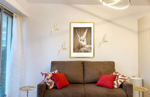 Beau studio avec accès plage, jardin, piscine, tennis, vélos, Netflix - Photo 3