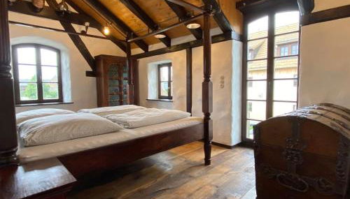 Fewo WAFFENKAMMER für 7 Erw im Rittergut Leppersdorf - Foto 3