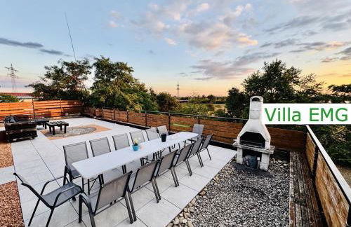 Ferienhaus Event Haus EMG Hockenheim für Familien und Gruppen bis 22 Personen mit Partyraum - Foto 7