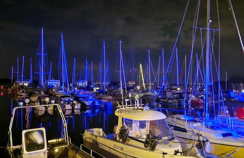 Ferienhaus SeeZeit direkt am Geiseltalsee mit Sauna und Fahrradgarage - Foto 44