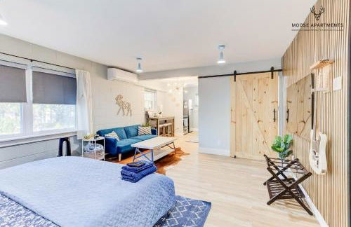 The Moose #7 - Instaworthy Studio with Amazing Views, Free Parking & Heated King Bed - Foto 2