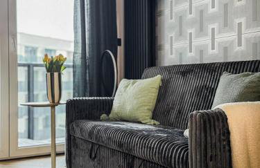 Green Baltic Portovo Premium Apartment City Center Balcony - Foto 3