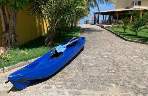 Casa à Beira Mar, piscina e 4 suítes na praia de Ipioca-Maceió-AL - Vila Ipioca - Foto 37