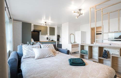 Le Cookie - 4 pers' - 2 lits - Gare 50m - Parking - Photo 5