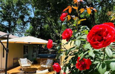 Art Deco Gem-King Suite-Hot Tub-Outdoor Fire Place - Foto 16