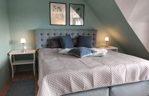 Ferienhaus Blaue Blume mit 11 kW Ladestation, Kamin, Terrasse, eingezäuntem Garten, Sauna, WLAN, Netflix, 2 Hunde willkommen! - Foto 19