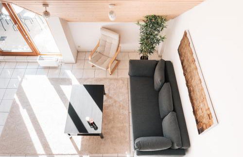 Maisonette-Wohnung Airport Messe Stuttgart - Balkon - Parkplatz - Foto 6