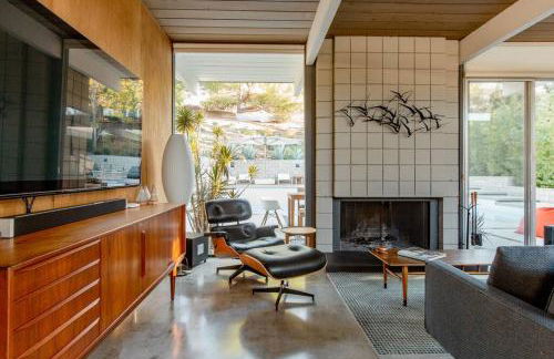 Eichler Mid Century Modern Designer Pool/Jacuzzi - Foto 38