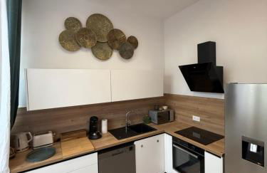 Grand F2 centre-ville, parking privée - Foto 9