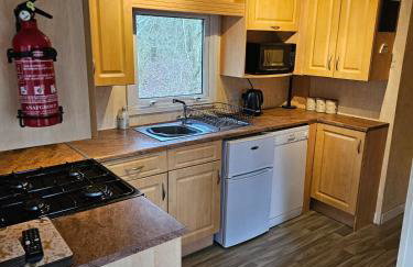 Silver Birch Nabb Lane Woods Hot tub near Alton Towers - Foto 29