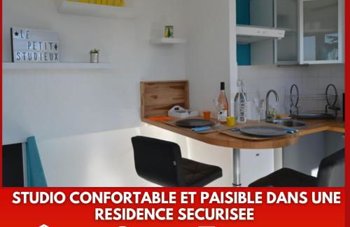 Le petit studieux - Parking - Animaux acceptés - Centre ville accessible à pied - Foto 1