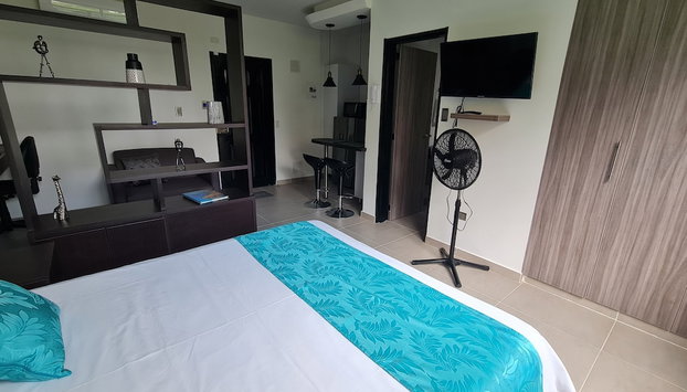 405 Moderno Aparta-Suite en Versalles Tipo Loft - Cali Tower Suites & Lofts - Foto 2, Habitación