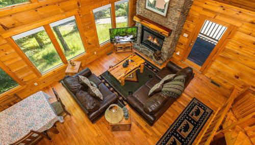 Dog Friendly Secluded Cabin Whot-tub & Sleeps 12 - Foto 5