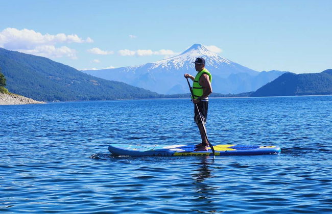 Standup Paddle Boarding on Caburgua Lake - Photo 6
