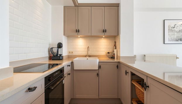 Flat in Knokke With Pier and Sea Views - Foto 4, Cocina privada