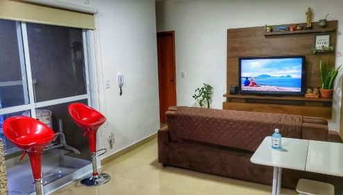 FRODO-APTO 2 dorm, wifi, ar cond suite, vaga garagem - Foto 1