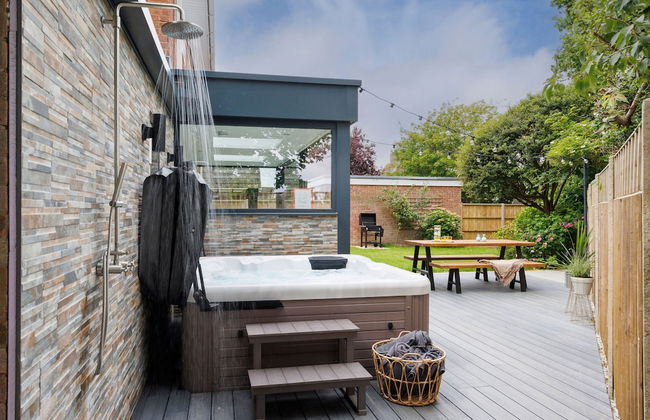 Coastal Retreat for 10 With Hot Tub - Foto 12