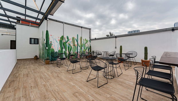 Sala de estar do lobby