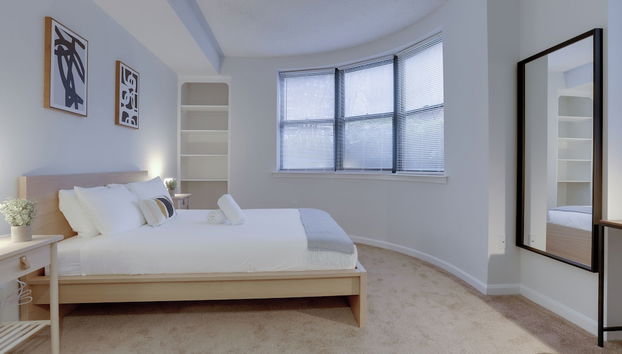 Stylish & Cozy Apartment in Ballston - Foto 2, Quarto
