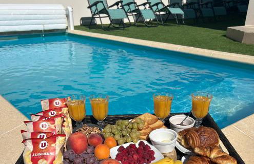 villa 8 personnes clim, piscine, parking - Photo 1