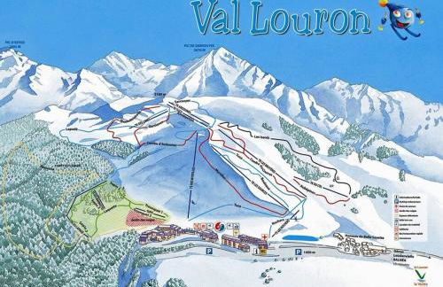 Appart 4-6 pers au pied des pistes - Val Louron - Foto 10