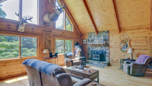 Serene Valley Bend Cabin Rental 7 Private Acres! - Foto 4