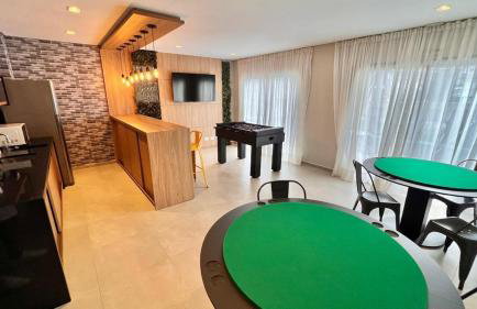 Studio com piscina aquecida,completo ,academia ,próximo ao shopping Palladium - Foto 24