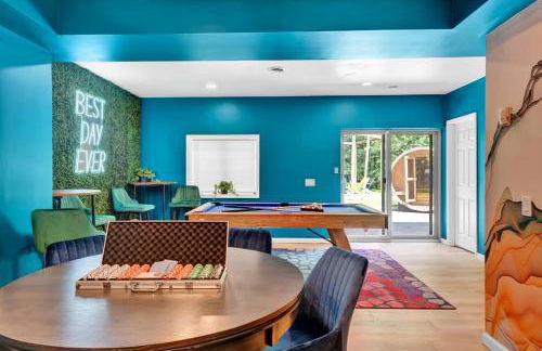 Sleeps 14 Pool Hot Tub Sauna Pickleball Arcade - Foto 50