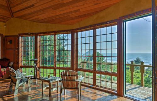 Forested Gold Beach House with Panoramic Ocean Views - Foto 1