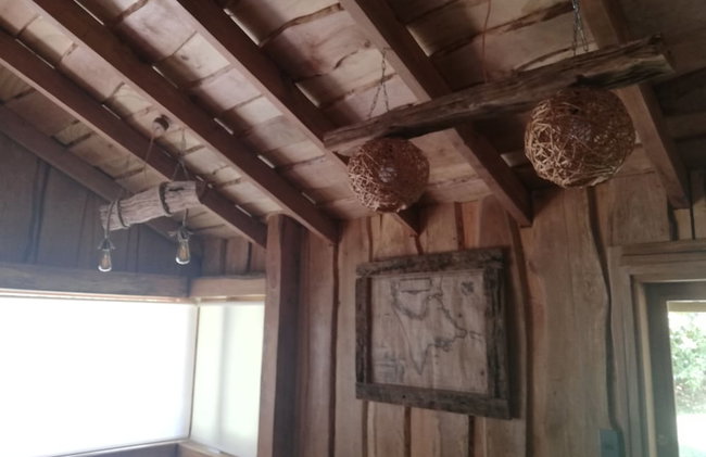 Wonderful Rustic Cabin 2, With Native Logs, on the Banks of the Trancura River - Foto 24