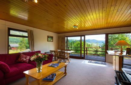 2 bedroom lodge with stunning loch mountain views - Foto 19
