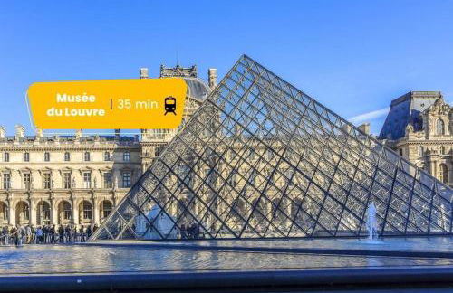 Paris'door Cozy 2P 50m² all equipped in a village - Foto 22