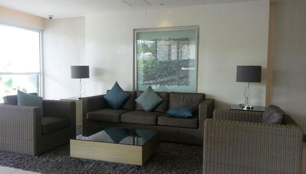 Zona de estar del vestíbulo