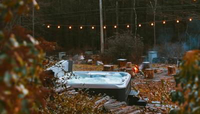 Creekfront Cabin Sauna & Hot Tub Hikers Hollow - Foto 5