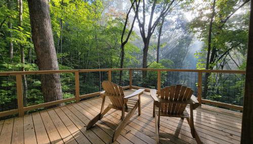 Magical Treehouse Romantic Hot Tub and Sauna - Foto 3