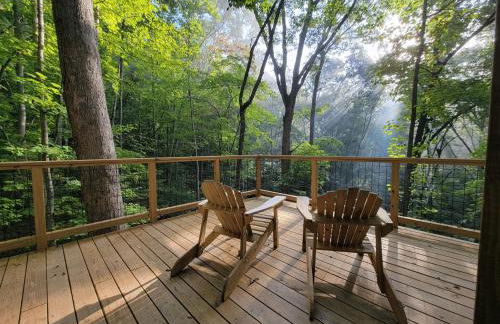 Magical Treehouse Romantic Hot Tub and Sauna - Foto 3