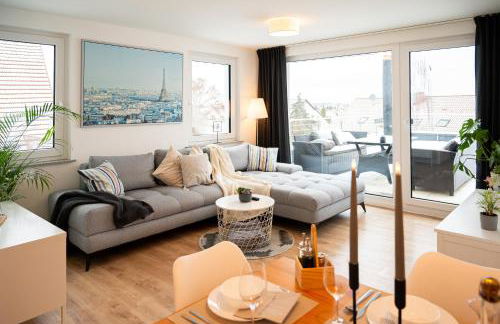 Gästehaus Stoll - 3 Schlafzimmer, nahe Flughafen & Messe - Foto 2