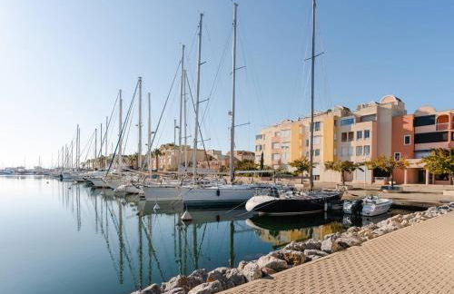 Appartement Gruissan - Parking Privé, Animaux Acceptés - FR-1-409A-16 - Foto 13