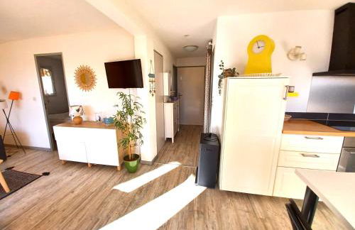 Plain-pied Jardin 6 personnes Clim Vue Mer Parking Wifi Terrasse Piscine dans la résidence - Foto 17