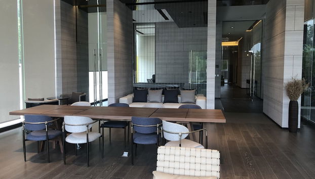 Zona de estar del vestíbulo